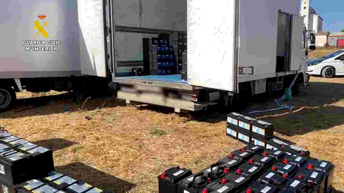 Desarticulada una organización criminal dedicada al robo en interior de camiones en Guadalajara, Madrid y Toledo