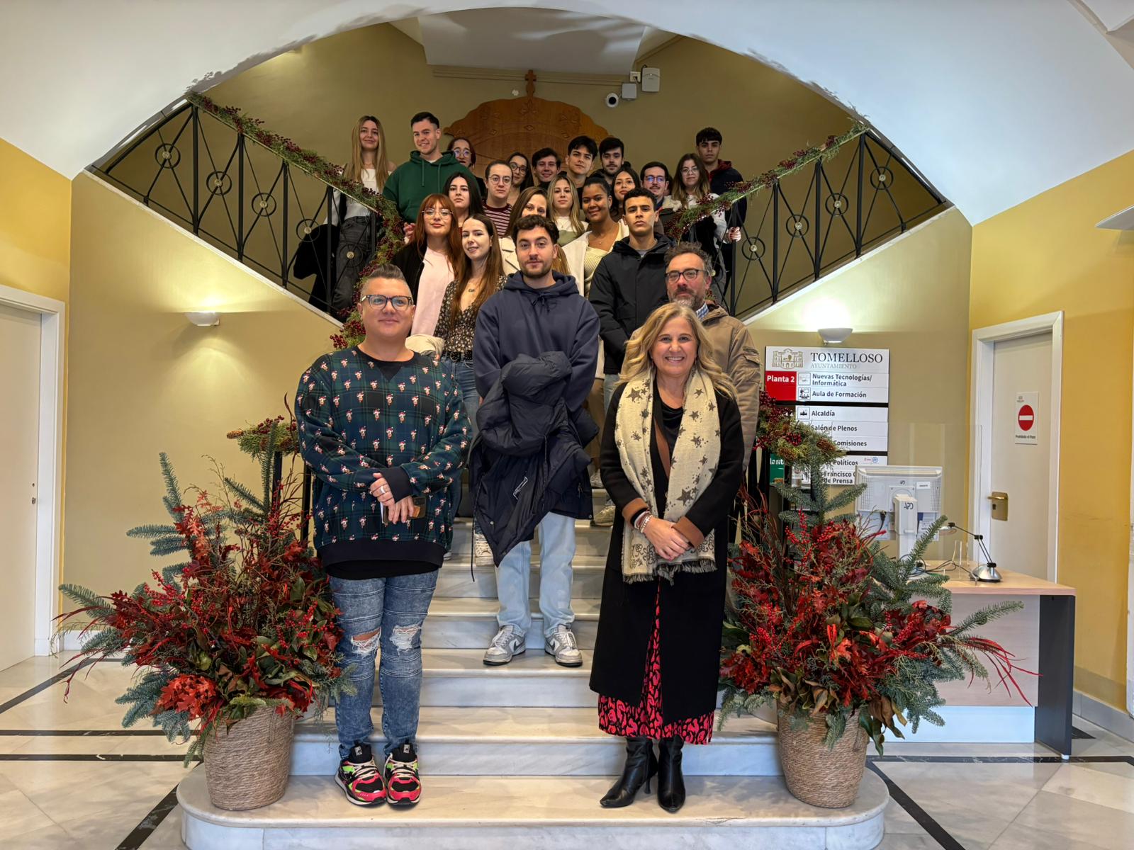 El IES Francisco García Pavón de Tomelloso lleva su Ciclo de Comercio Internacional al corazón del Ayuntamiento