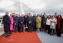 Inaugurada la pasarela ciclopeatonal que une Ciudad Real y Miguelturra