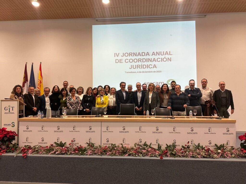 El Hospital de Tomelloso acoge la celebración de las IV Jornadas de Coordinación Jurídica del Servicio de Salud 1 jornadas coordinacion juridica