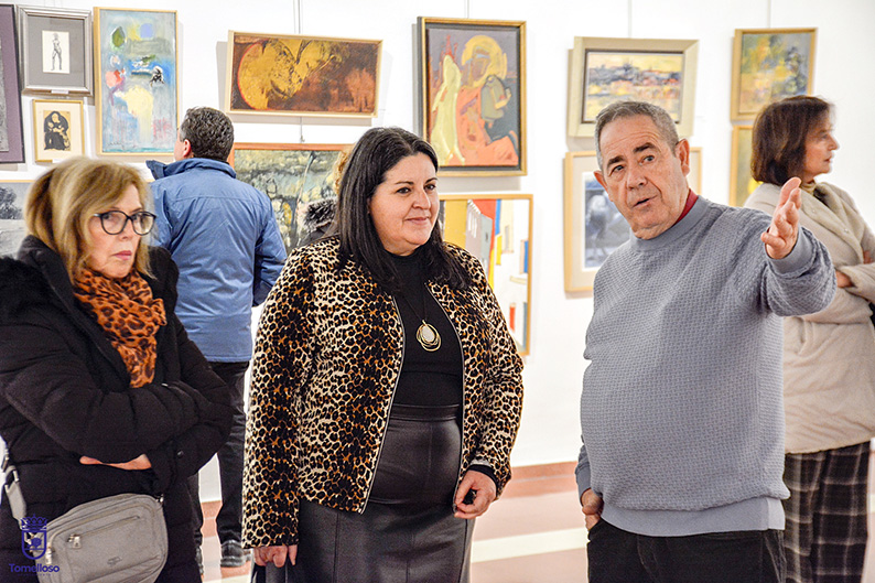 José Luis Romeral celebra en el López Torres sus 50 años de pintura con la exposición “Contemporáneos y Romeral”