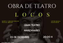 La Asociación de Salud Mental Manzanares presenta «Locos», una obra que explora los límites entre la cordura y la locura