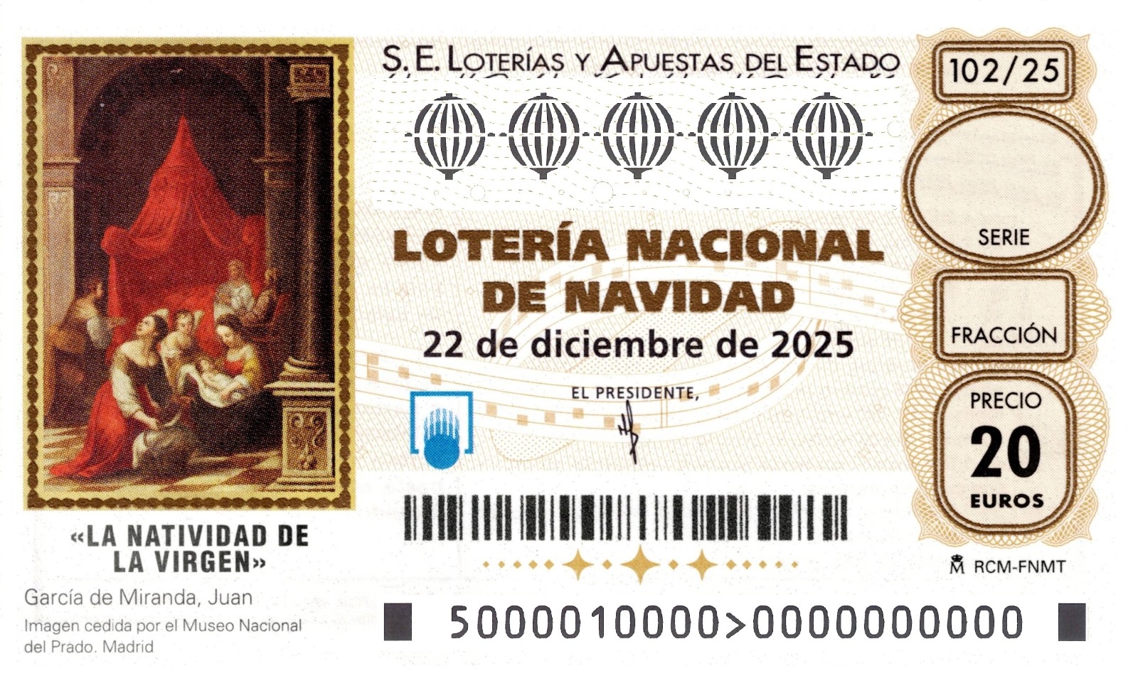 Desaparecen los décimos de la Lotería de Navidad de la Cofradía del Santo Sepulcro de Tomelloso
