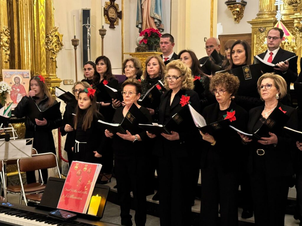 Lux Aeterna y la Coral de Urda unen sus voces y cierran el XVI Concierto de Navidad con un “Adeste Fideles” conjunto 9 luxaeterna urda 3