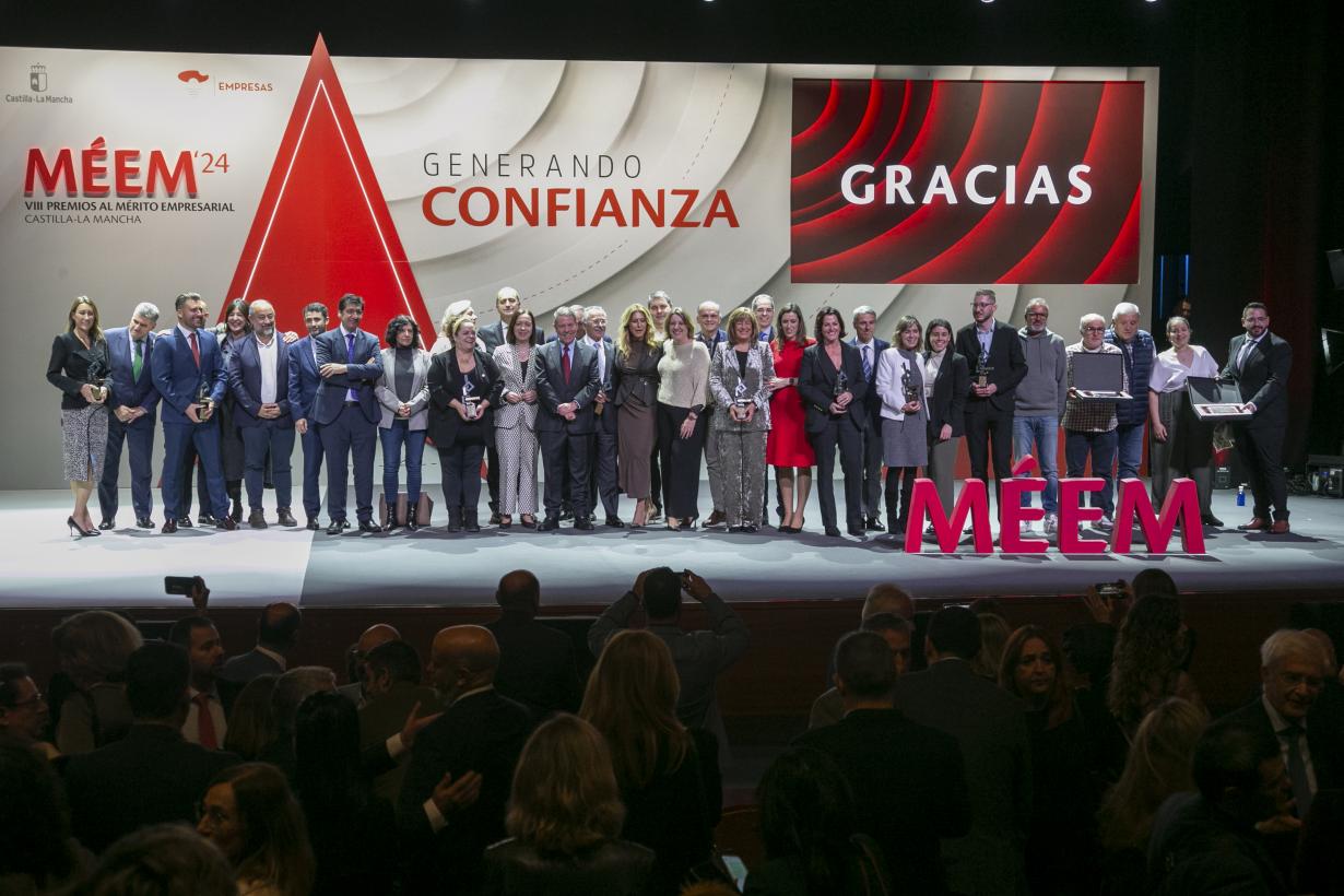 El Gobierno de Castilla-La Mancha reconoce el valor y el trabajo de diez iniciativas empresariales regionales en los Premios al Mérito Empresarial