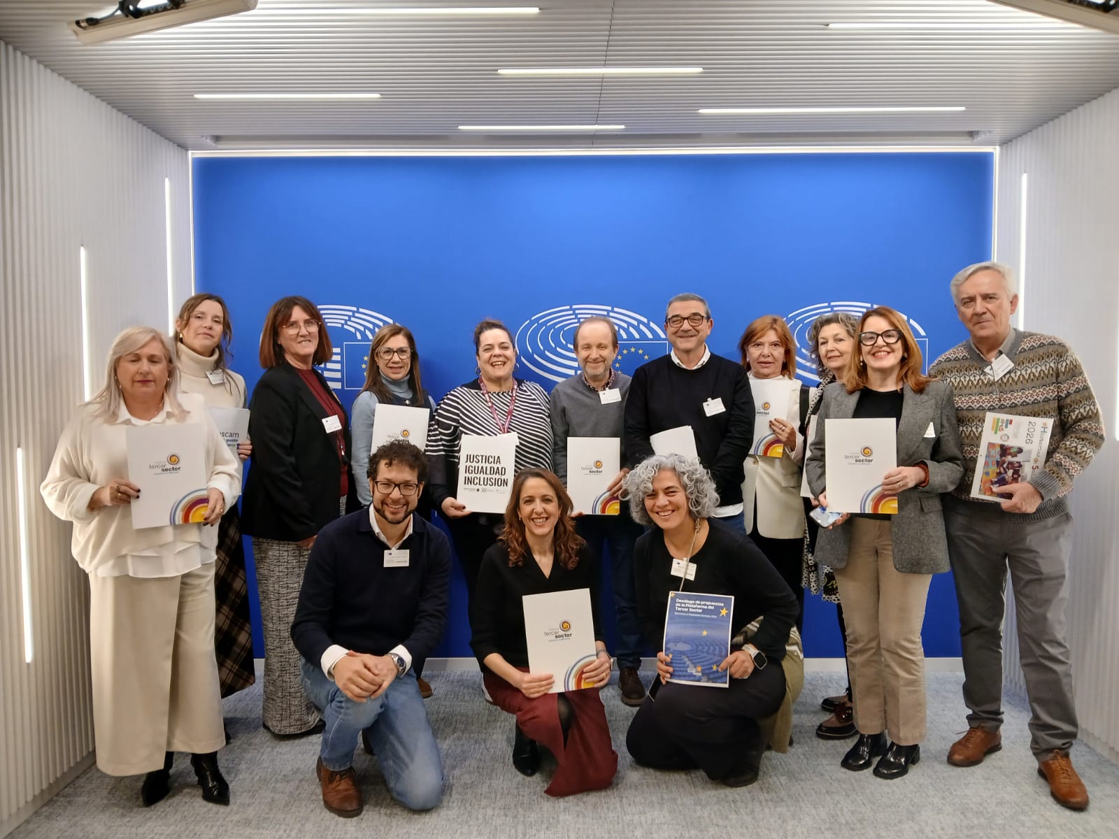 La Mesa del Tercer Sector lleva a Bruselas sus propuestas sobre inclusión, accesibilidad y apoyo a los colectivos más vulnerables