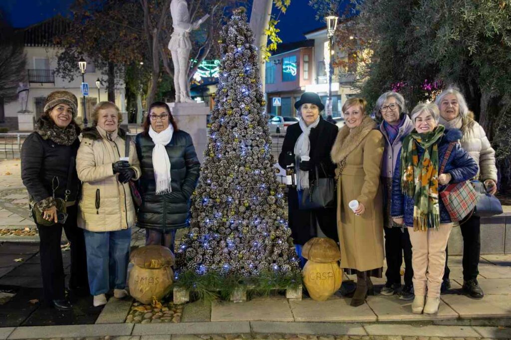 El Paseo Navideño en Argamasilla de Alba toma la Glorieta con árboles únicos hechos a mano y un mensaje común: Navidad para todos 8 paseonavideno navidad para todos 8