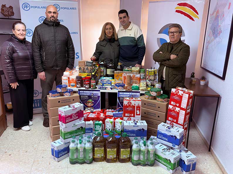 Finaliza con éxito la campaña “Populares Solidarios” 2025 en Manzanares