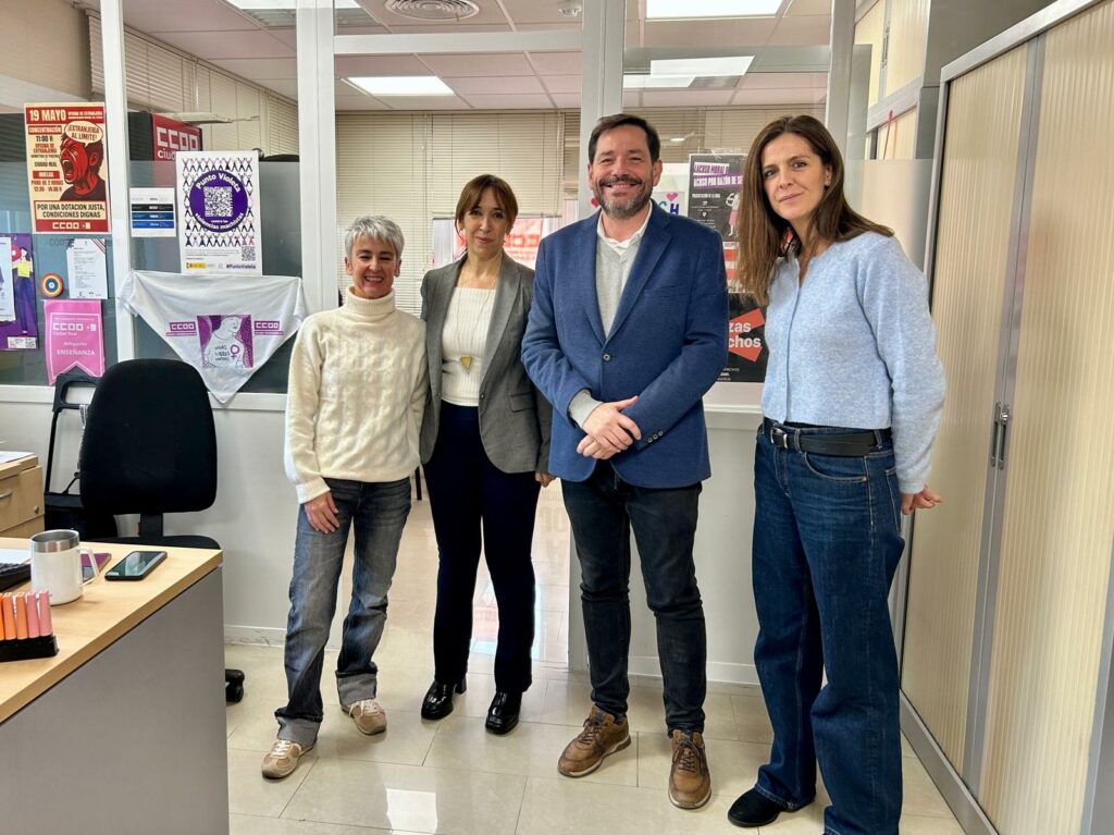 CCOO cuenta con un Punto Violeta en su sede provincial para apoyar, acompañar y proteger a las mujeres que sufren violencia de género 2 puntovioletacr 2
