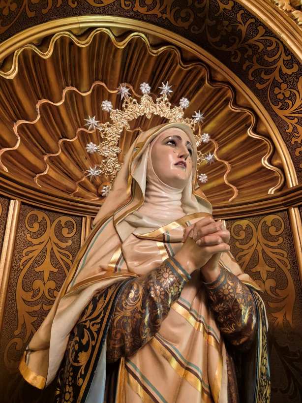 La histórica aureola de “Ntra Sra del Mayor Dolor” vuelve a brillar tras una cuidada restauración 1 restauracionaureola 4