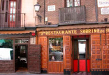 Restaurante Botin de Madrid – El más antiguo del mundo. Casa fundada en 1725