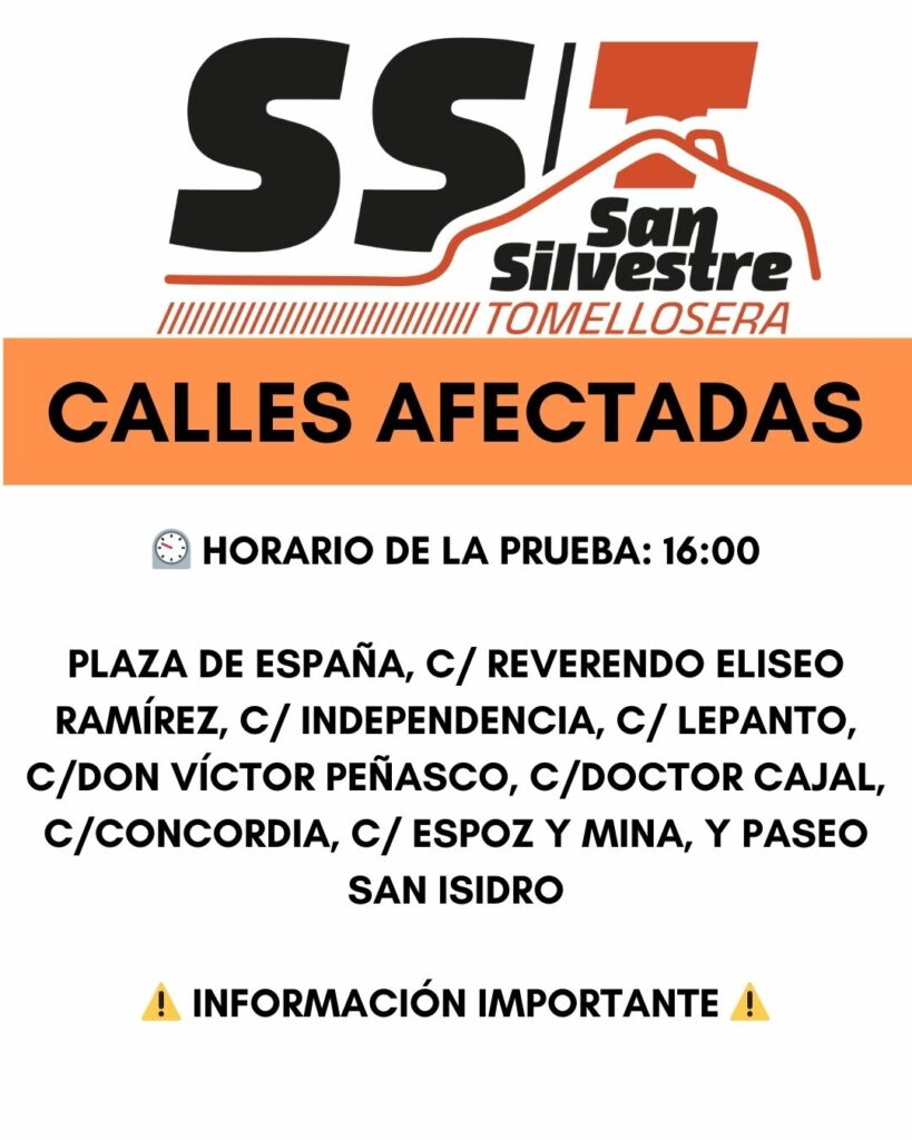 Tomelloso se vuelca con la V Grupo Surco San Silvestre Tomellosera y activa un dispositivo especial de tráfico y seguridad 5 san silvestre cortes 3