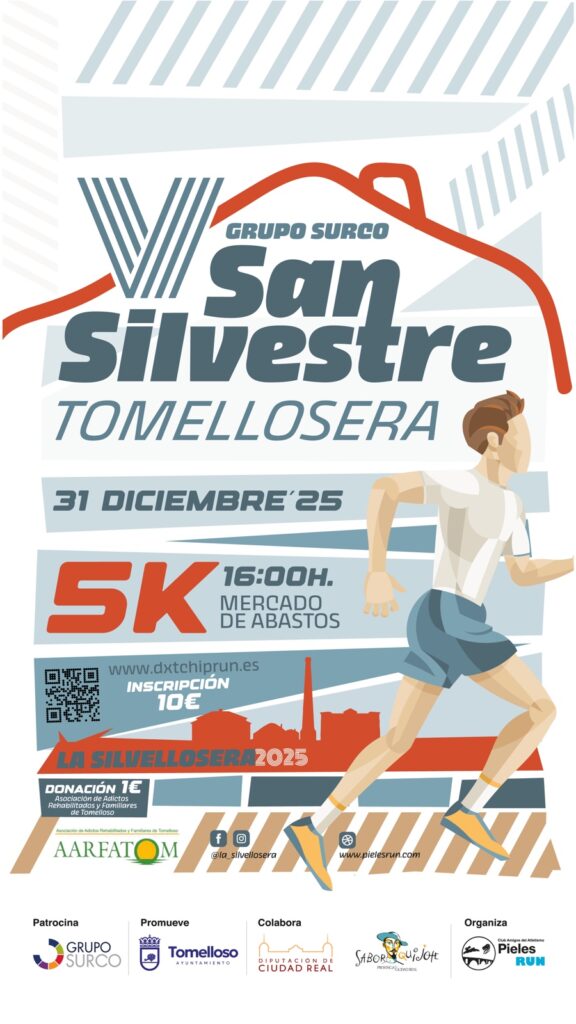Tomelloso se vuelca con la V Grupo Surco San Silvestre Tomellosera y activa un dispositivo especial de tráfico y seguridad 1 san silvestre cortes