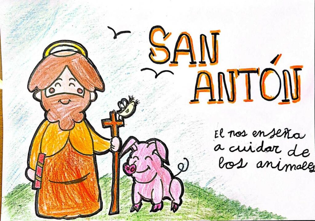 Fallados los premios del Concurso de Dibujo Escolar de San Antón 1 sananton dibujo 2