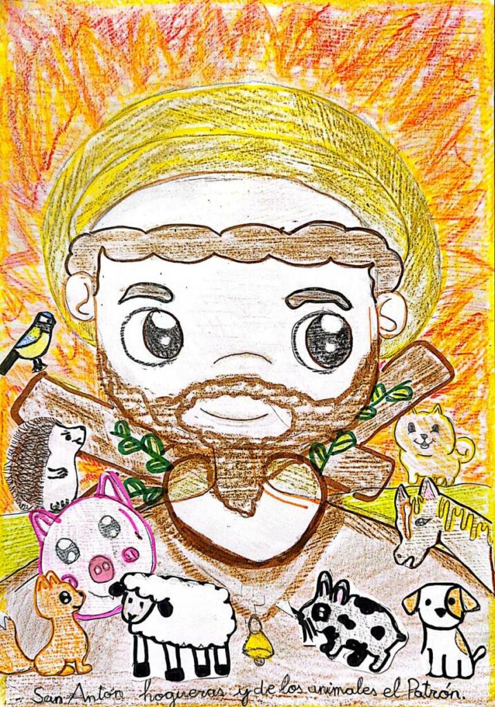 Fallados los premios del Concurso de Dibujo Escolar de San Antón 2 sananton dibujo 3