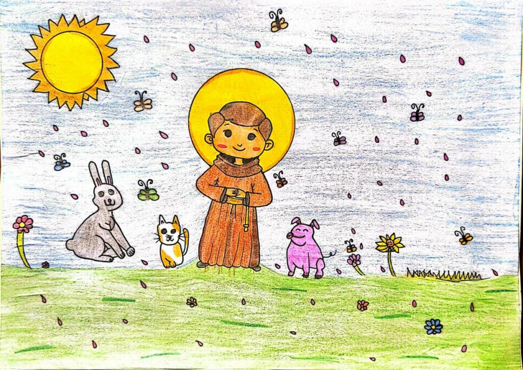 Fallados los premios del Concurso de Dibujo Escolar de San Antón 8 sananton dibujo 8