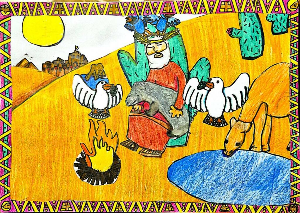 Fallados los premios del Concurso de Dibujo Escolar de San Antón 9 sananton dibujo 9