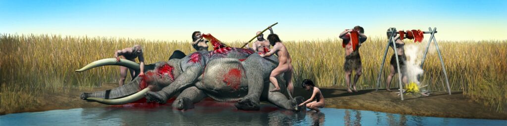 Tamajón inaugura su nueva escena paleolítica en un encuentro científico de referencia 2 Tamajón inaugura su nueva escena paleolítica en un encuentro científico de referencia