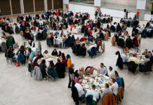 Valverde pone en valor en la tradicional comida de Navidad el trabajo de la plantilla de la Diputación como motor de servicio público para toda la provincia