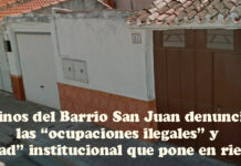 Vecinos del Barrio San Juan denuncian las “ocupaciones ilegales” y una “pasividad” institucional que pone en riesgo al barrio
