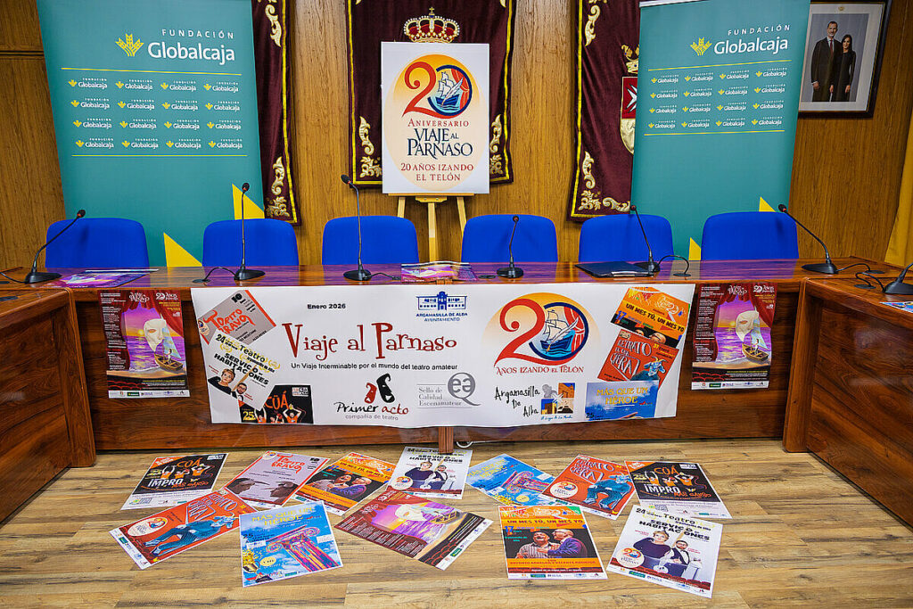 Argamasilla de Alba presenta el XX Certamen Nacional de Teatro Aficionado “Viaje al Parnaso”, que se celebrará del 10 al 31 de enero 1 viajeparnasoargamasilla 3