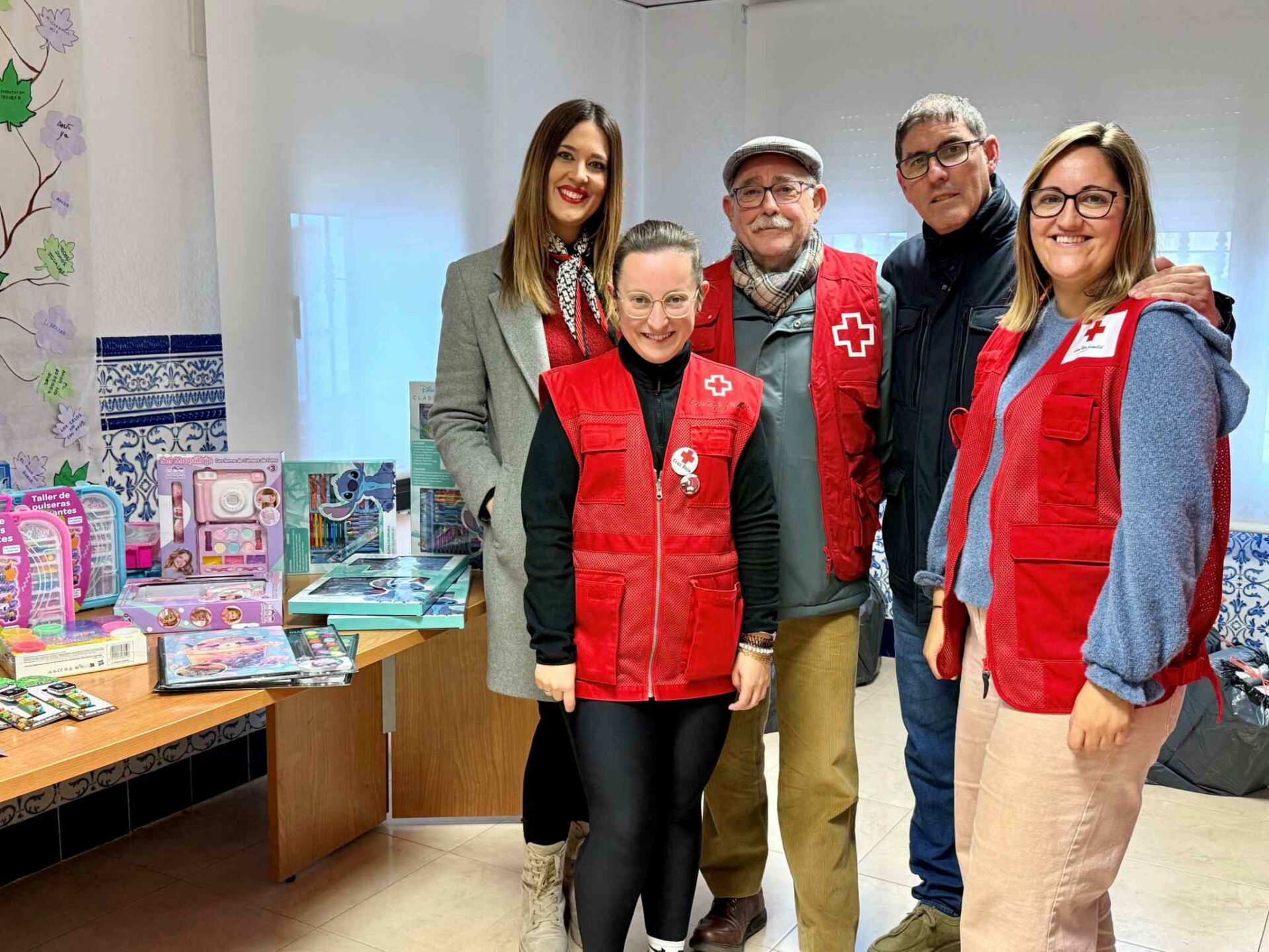 El Ayuntamiento de Villacañas y Cruz Roja Villacañas trabajan para que ningún niño de la localidad se quede sin juguetes