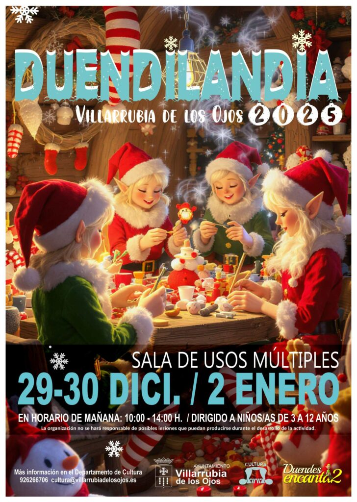 Villarrubia de los Ojos ha preparado un programa navideño de gran calidad para este año, cargado de actividades 4 villarrubianavidad 6