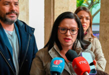 Zarco reitera la disposición de la Diputación a trabajar con el resto de administraciones para erradicar la lacra de la violencia machista