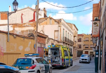Accidente laboral en Tomelloso: una varilla cae sobre la rodilla de un trabajador