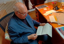 El alcalde de Tomelloso felicita a Valentín Arteaga en su 90 cumpleaños