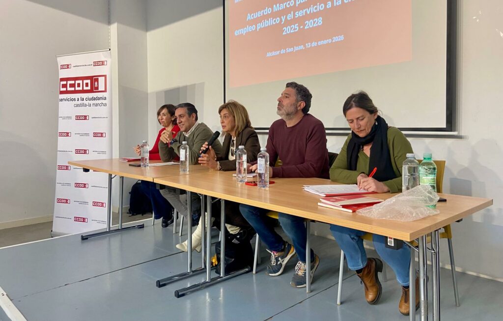 CCOO insta a firmar cuanto antes el nuevo convenio colectivo del personal laboral de la Junta 1 asableaccooclm 3