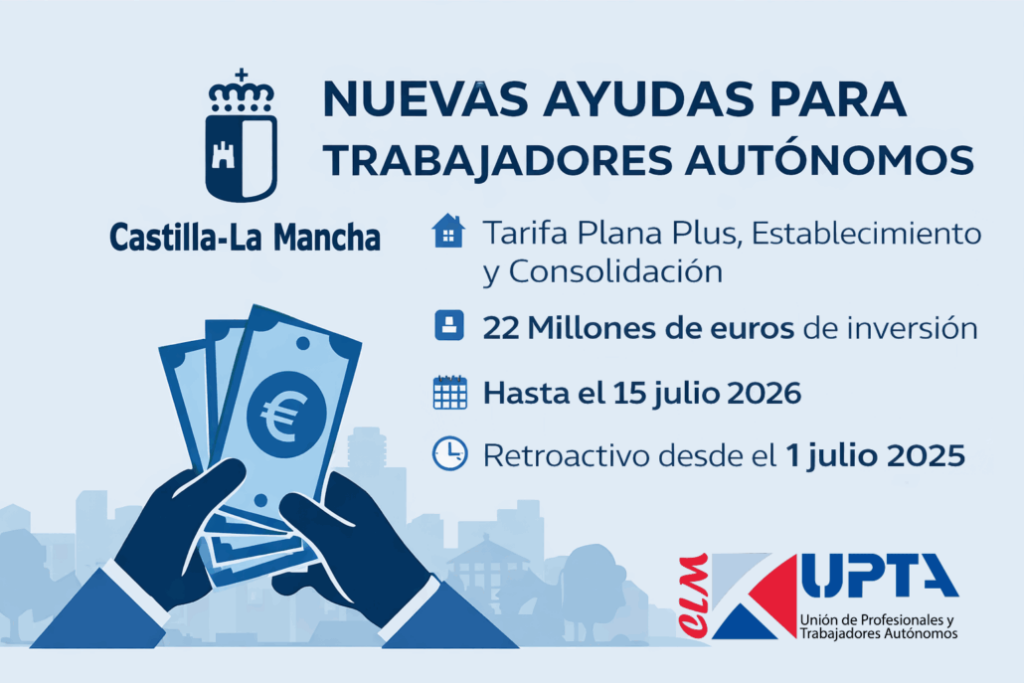 Publicada la nueva convocatoria de ayudas al autónomo en Castilla-La ...