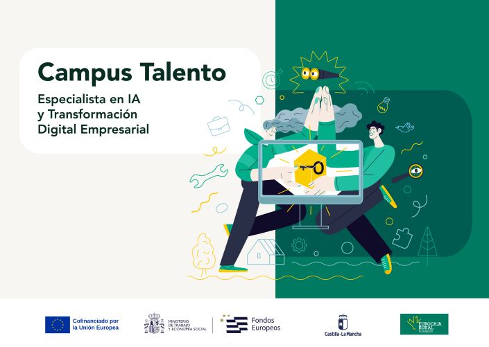 Fundación Eurocaja Rural impulsa la empleabilidad juvenil con `CAMPUS TALENTO: Especialista en IA y Transformación Digital Empresarial´