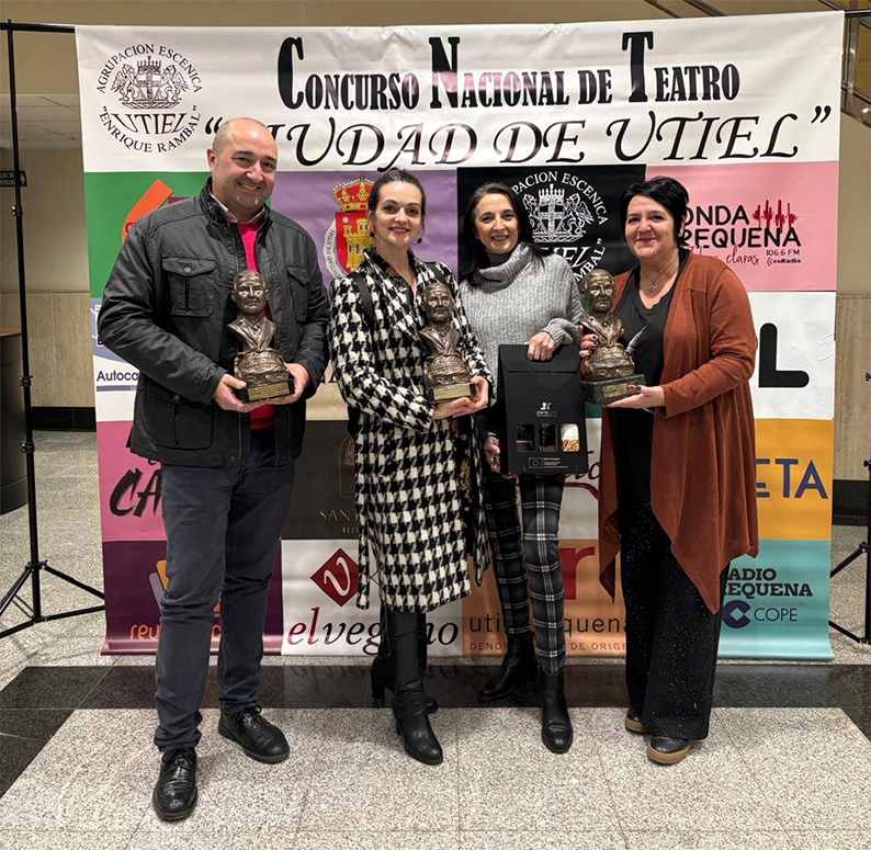 Carpe Diem sonsigue tres “Rambales” en el XXXIX Concurso Nacional de Teatro para Aficionados “Ciudad de Utiel”