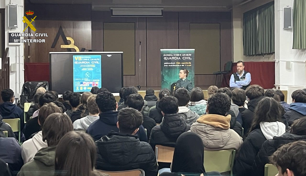 800 centros educativos competirán en la nueva edición de Ciberliga pre amateur de la Guardia Civil