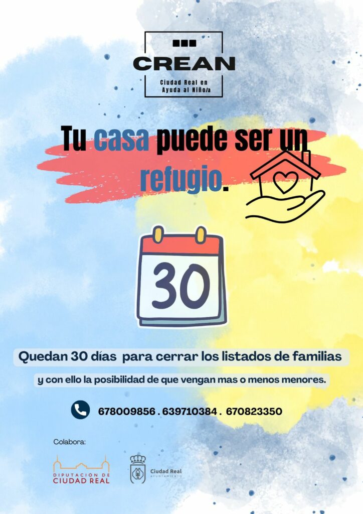 CREAN hace un nuevo llamamiento a familias de la provincia de Ciudad Real para acoger a menores procedentes de Ucrania 2 creanayudaucrania 4