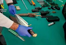 La Guardia Civil desarticula una peligrosa y violenta organización criminal especializada en “vuelcos” de droga y secuestros exprés