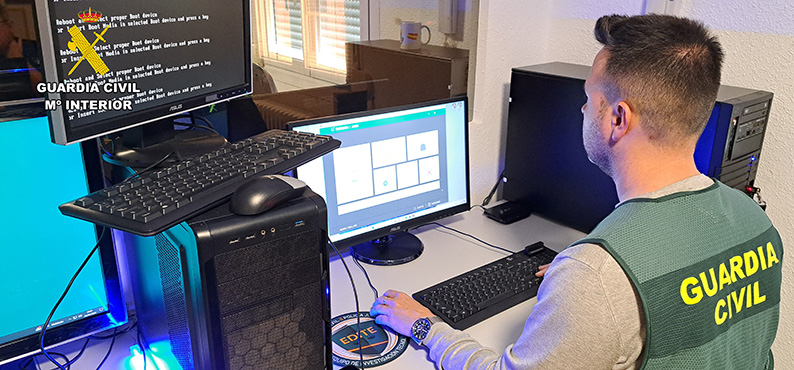 La Guardia Civil de Albacete investiga a una persona por estafa en falsa inversión de criptomenda y blanqueo de capitales