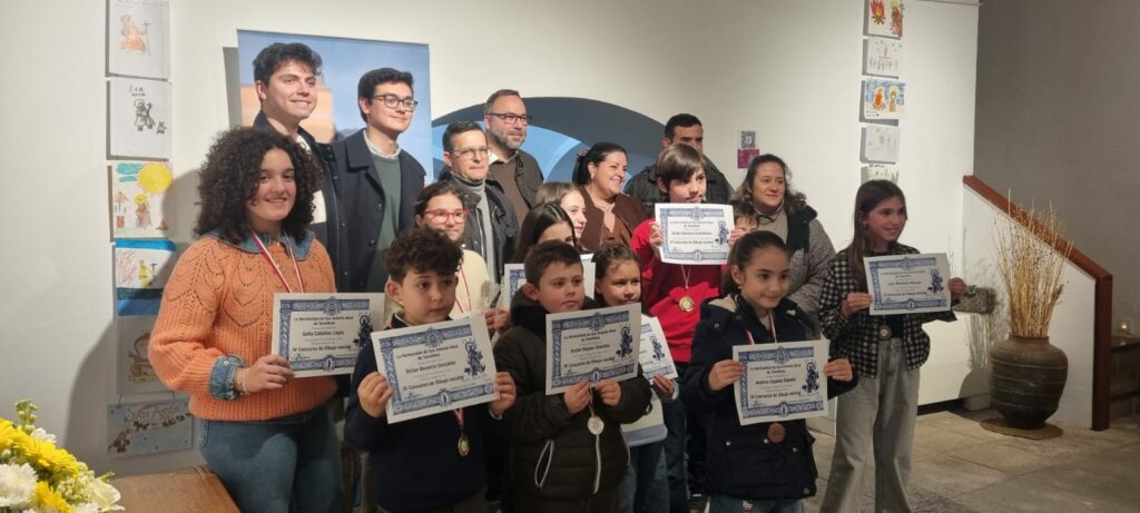 Inaugurado en Tomelloso el Concurso Escolar de Dibujo de San Antón en la Posada de Los Portales 5 exposiciondibujossananton tomelloso