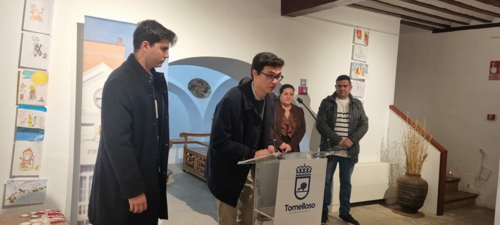 Inaugurado en Tomelloso el Concurso Escolar de Dibujo de San Antón en la Posada de Los Portales 2 exposiciondibujossananton tomelloso 4