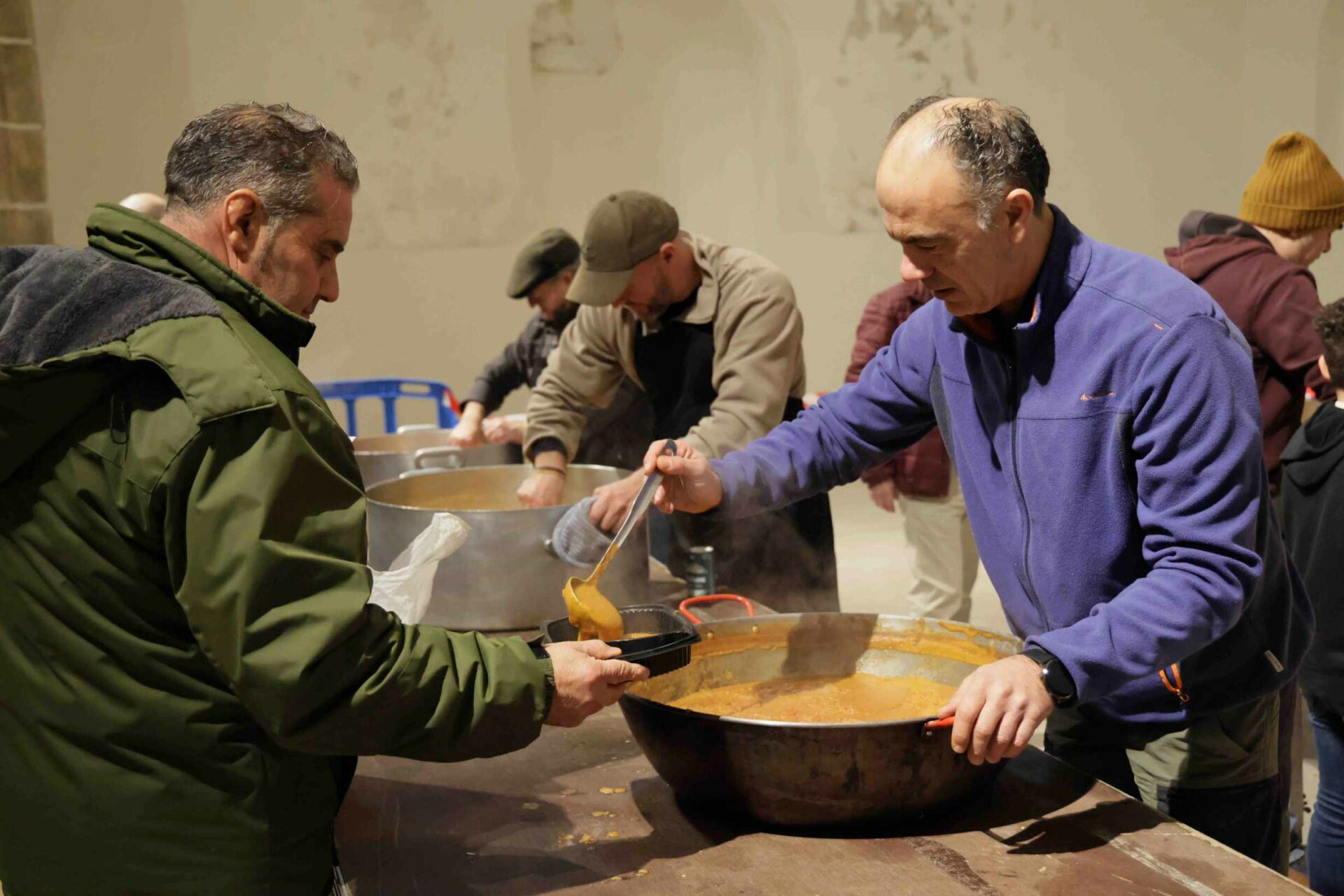 Pastrana volvió a encontrarse en la ronda de los quintos y en las migas y gachas