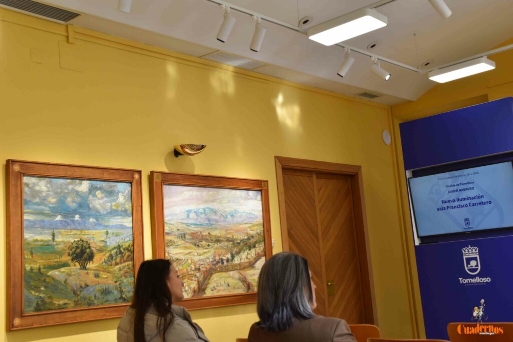 El Ayuntamiento de Tomelloso da un nuevo brillo a la obra de Francisco Carretero con una innovadora iluminación 2 El Ayuntamiento de Tomelloso da un nuevo brillo a la obra de Francisco Carretero con una innovadora iluminación