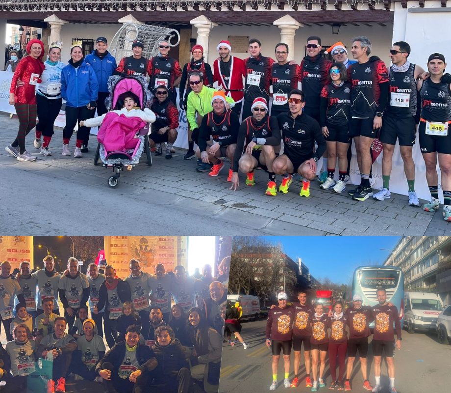 JM Serna Seguros despide 2025 a zancadas: San Silvestre Vallecana, Tomellosera y varias más con sello de equipo