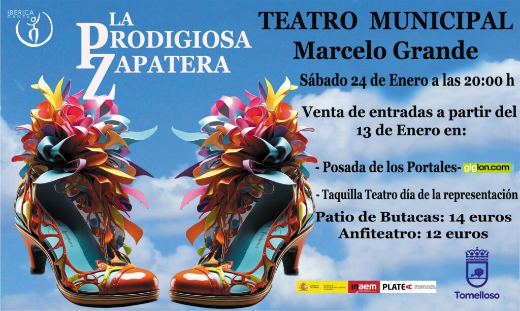 Tomelloso se calza de Lorca: “La Prodigiosa Zapatera” llega al Teatro Municipal Marcelo Grande 2 Tomelloso se calza de Lorca: “La Prodigiosa Zapatera” llega al Teatro Municipal Marcelo Grande