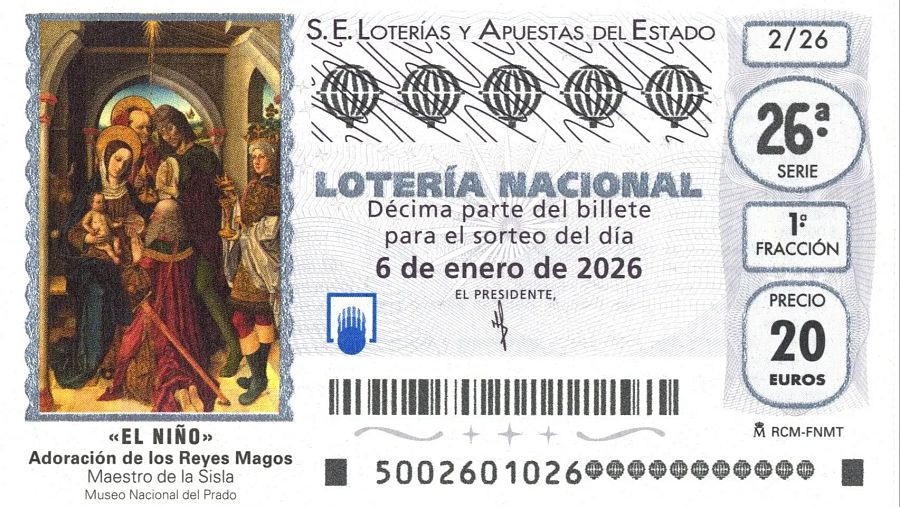 Lotería del Niño 2026: premios por décimo, retención de Hacienda y cómo cobrar