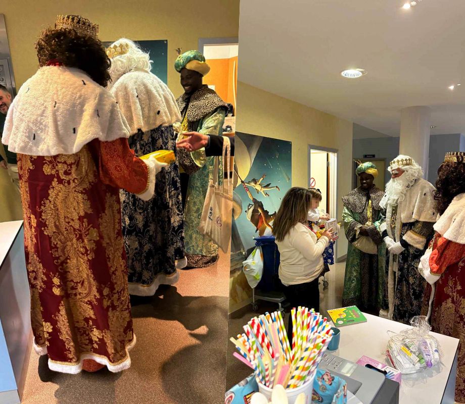 Magia, sonrisas y emoción en el Hospital de Tomelloso: Sus Majestades visitan a los pequeños y sus familias 1 majestades visitan hospital de tomelloso 8