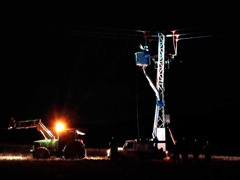 Se restablece la normalidad en Viso del Marqués tras más de 15 horas sin suministro eléctrico