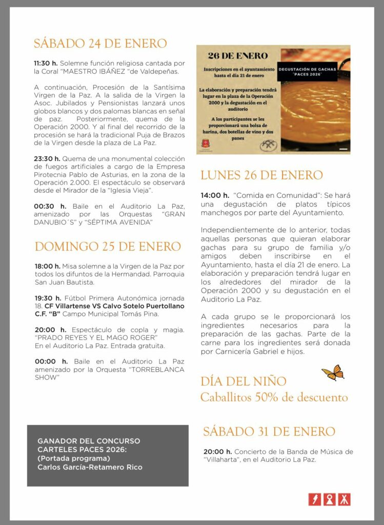 Villarta de San Juan presenta la programación de Las Paces en Madrid en su estreno como Bien de Interés Cultural 2 paces 3