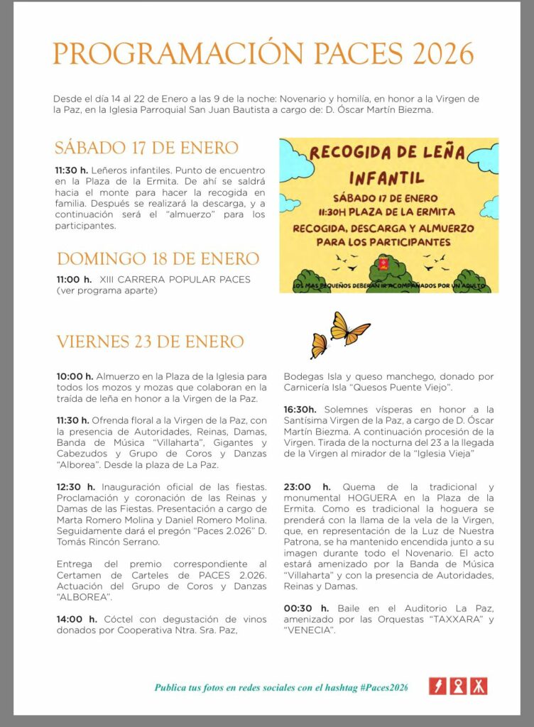 Villarta de San Juan presenta la programación de Las Paces en Madrid en su estreno como Bien de Interés Cultural 1 paces