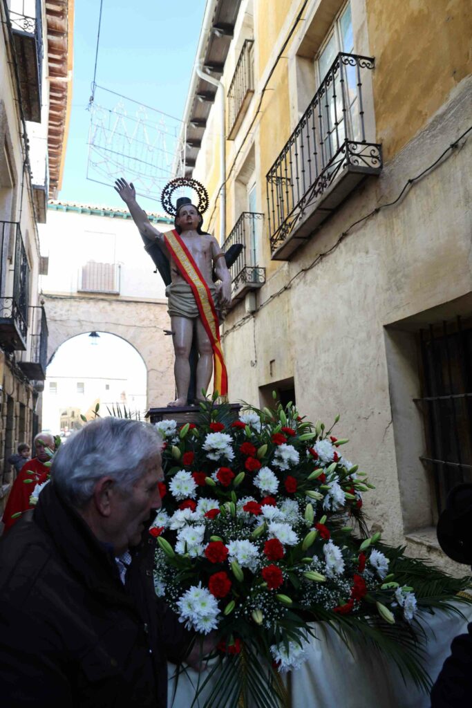 Pastrana celebra la festividad de San Sebastián con misa y procesión en honor al patrón de la villa 2 pastrana festividad san sebastian 3